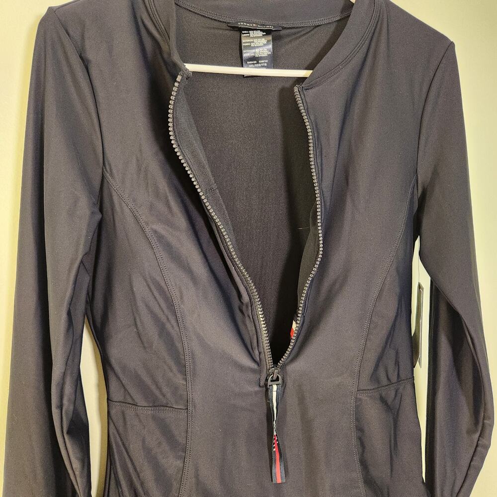 TOMMY HILFIGER NWT Women's Navy Long Sleeve One Piece, Size XXL - Picture 7 of 12